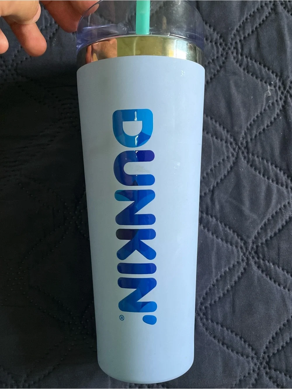 RARE - DUNKIN' 2025 Stainless Steel Soft Touch Tumbler 24oz/Lavender